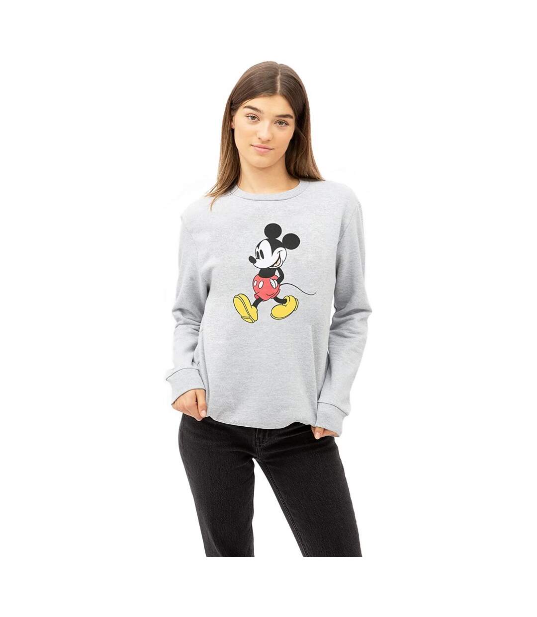 Disney - Sweat STRIDES - Femme (Gris) - UTTV489-4