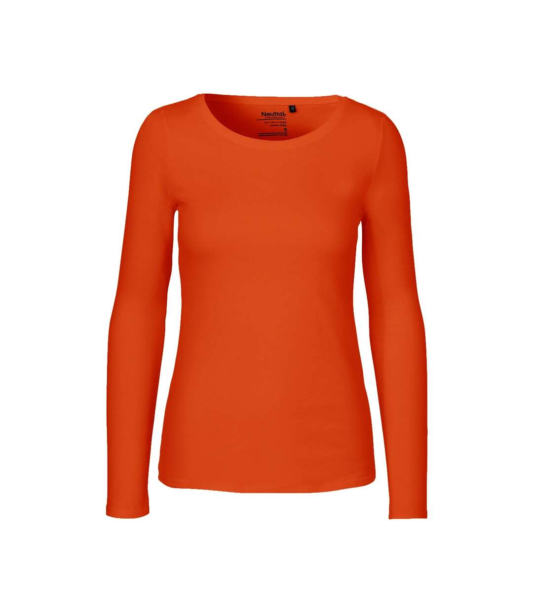T-shirt Femme Orange Neutral-1