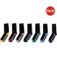 Pack Of 7  Mens Logo Ankle Socks  Multicoloured Firetrap-1