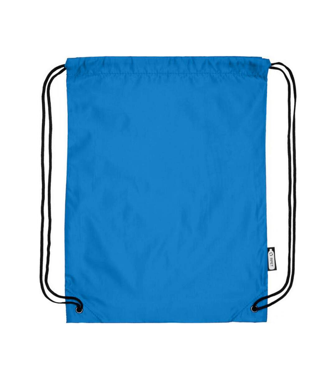 Oriole Recycled Drawstring Backpack One Size Process Blue Bullet-2