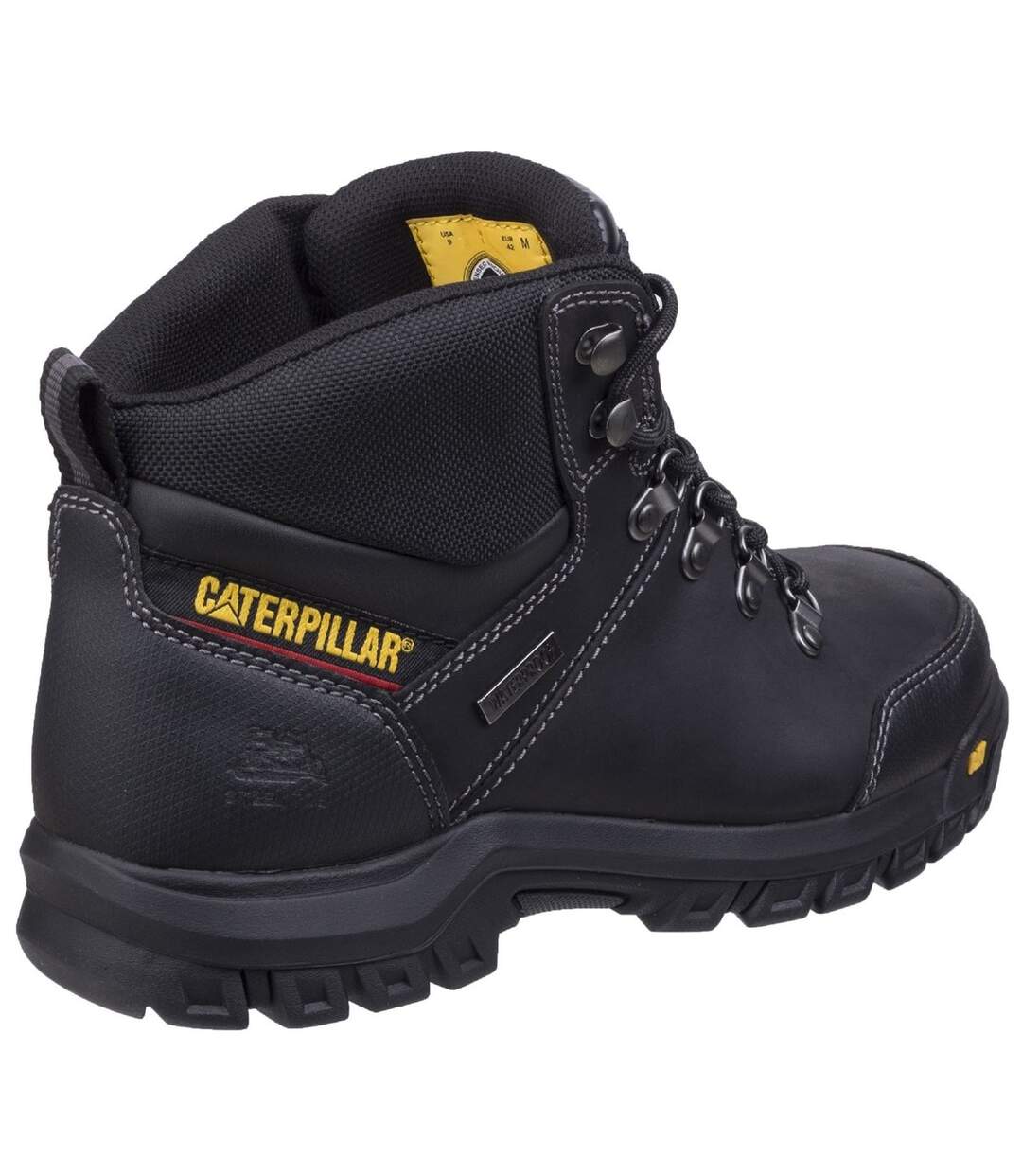 Mens cat framework s3 safety leather boots black Caterpillar-2