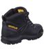 Caterpillar Mens CAT Framework S3 Safety Leather Boots (Seal Brown) - UTFS5239