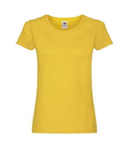 Fruit of the Loom - T-shirt - Femme (Tournesol) - UTBC5439