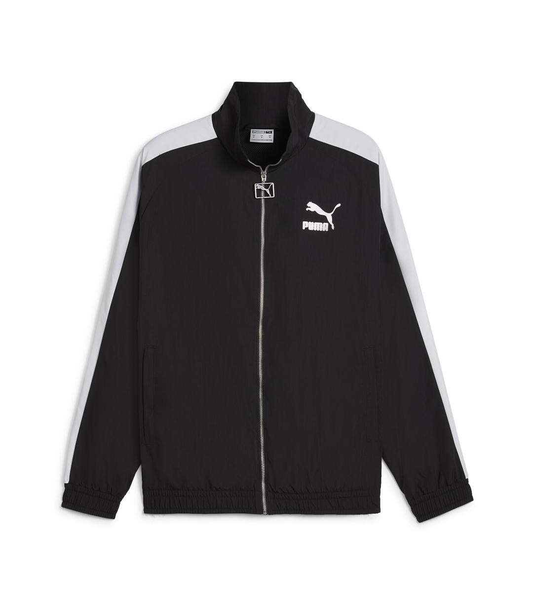 Veste noire homme puma t7 oversized-1