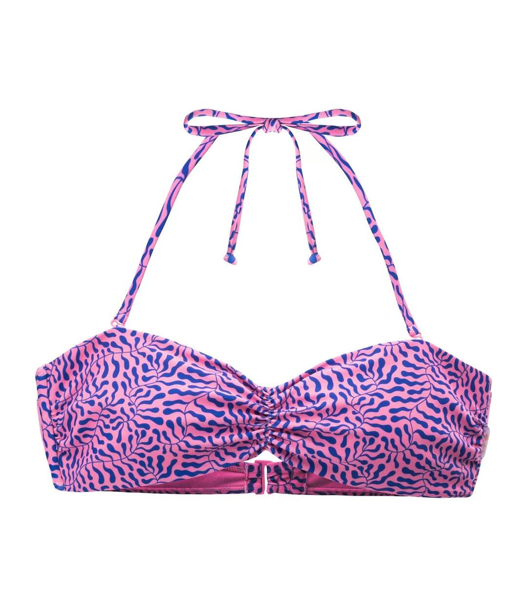 Haut De Maillot De Bain Style Corail Samae Femme Rose Bleu Aquawave-2