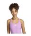 Maillot De Bain 1 Pièce Motif/style 3 Rayures Femme Lilac Pâle Adidas-4