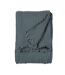 Lark muslin crinkled throw dusk Yard-1