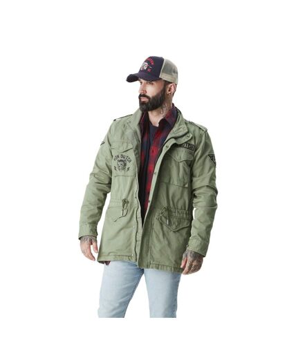 Veste homme militaires avec badges en coton M65 Vondutch