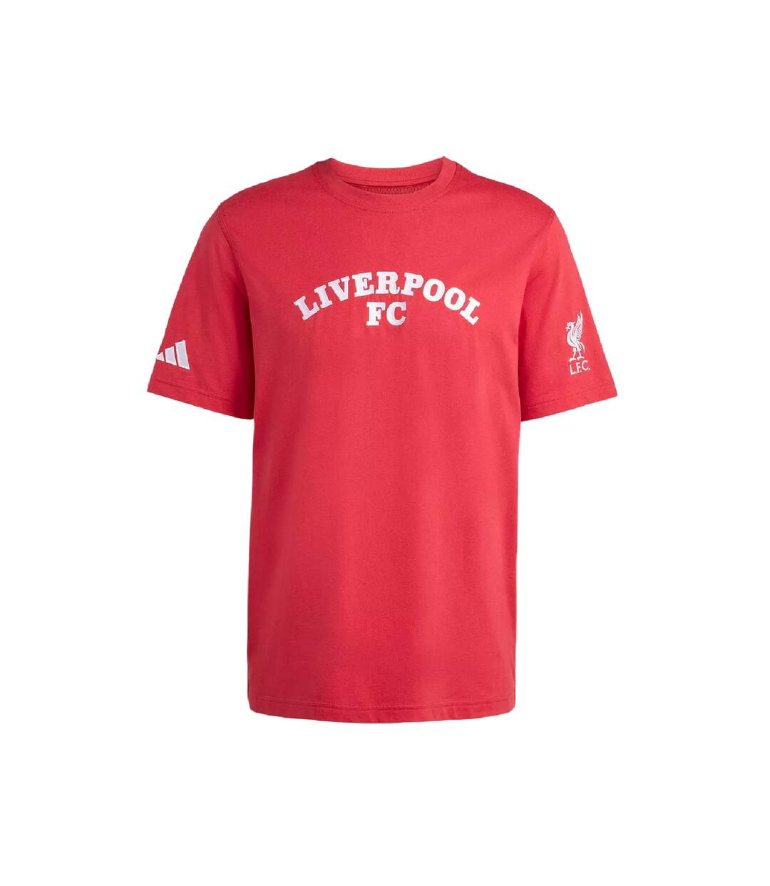 Mens Liverpool Fc T-shirt Red Adidas-2
