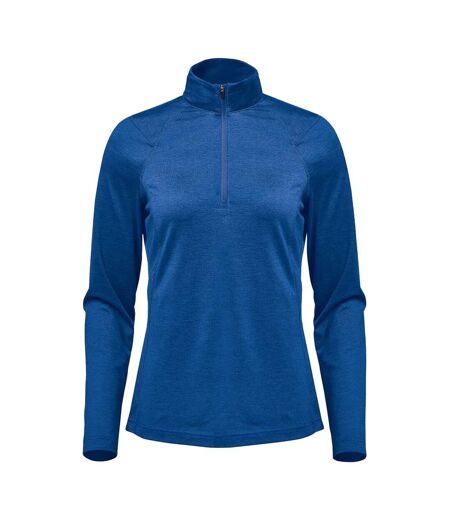 Haut Polaire Milano Femme Bleu Classique Chiné Stormtech