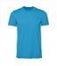 Mens Midweight Soft Touch T-shirt Sapphire Blue Gildan-2