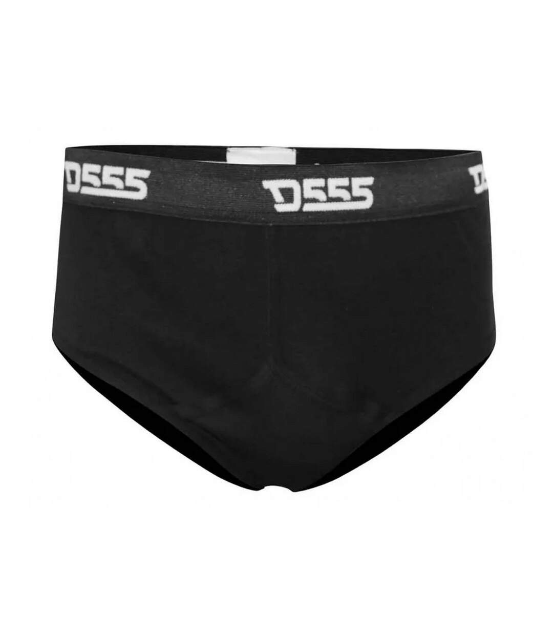 Pack of 2  Mens d555 thompson cotton y front kingsize briefs  black Duke