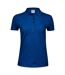 Polo manches courtes - Femme - 145 - bleu indigo