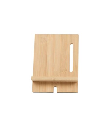 Support Smartphone & Tablette Bambou 20cm Marron