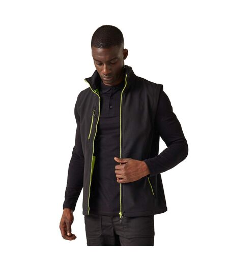 Veste Sans Manches Navigate Homme Noir Vert Citron Regatta