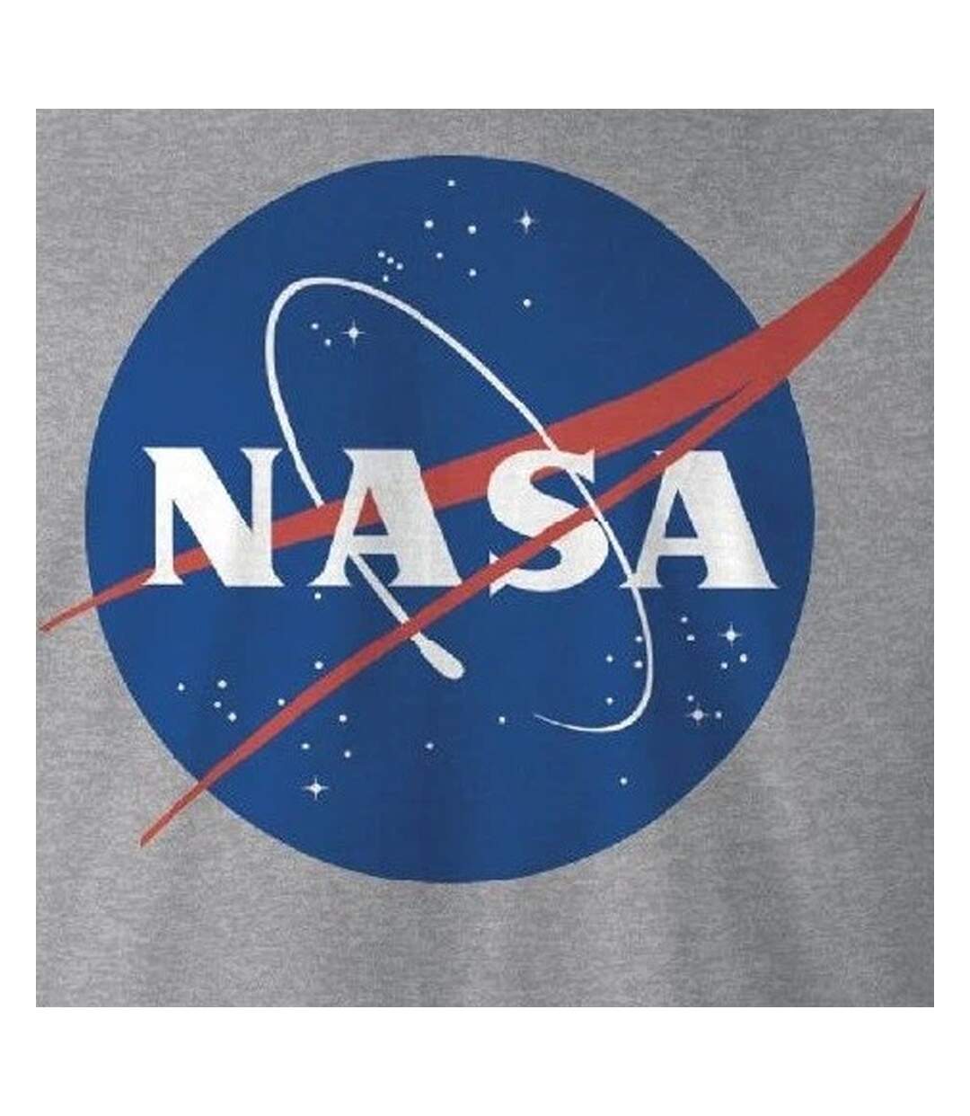 T-shirt Motif/style Logo Homme Gris NASA-3