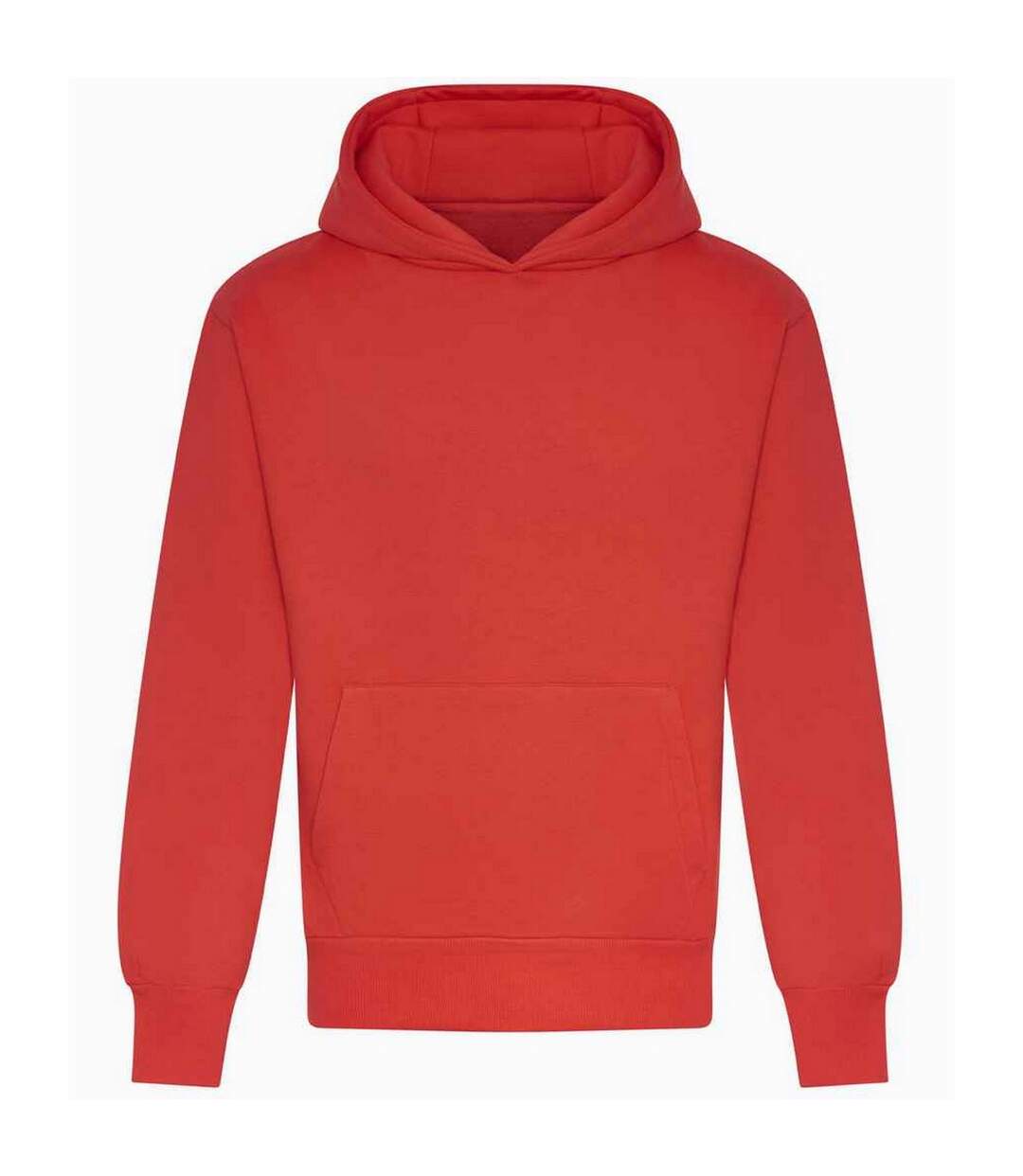 Sweat à capuche signature adulte rouge clair Awdis-2