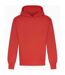 Unisex adult signature heavyweight hoodie soft red Awdis