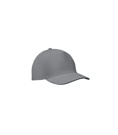 Sunny 5 Panel Baseball Cap Grey MidOcean