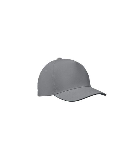 Sunny 5 Panel Baseball Cap Grey MidOcean