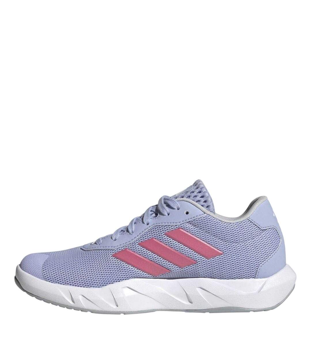 Baskets Motif/style 3 Rayures Amplimove Femme Rose Violet Adidas-3