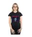 Disney Femme/Les femmes Mulan - T-shirt en coton avec visage de geisha (Noir) - UTBI16053-2