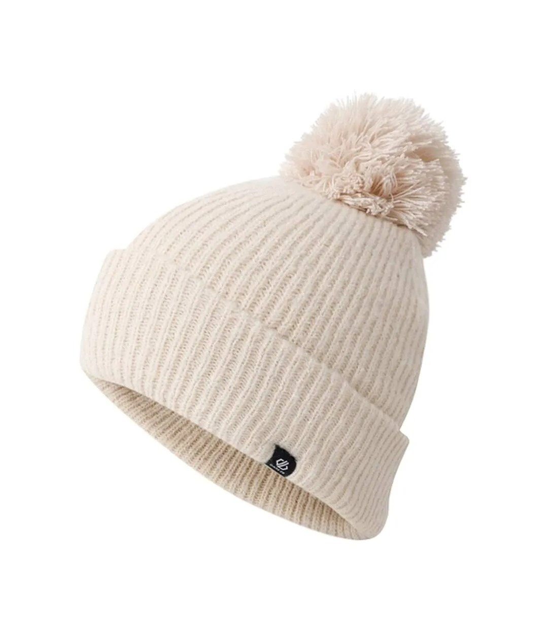 Bonnet Motif/style Pompon Femme Beige Pâle Dare 2B-1