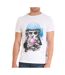 T-shirt Blanc Homme La Maison Blaggio Muray - L