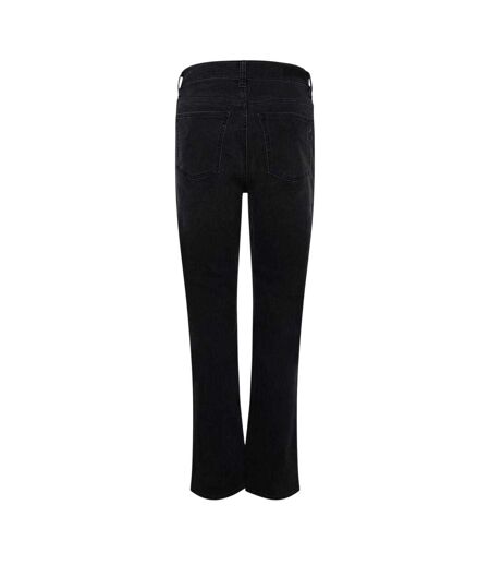 Womens/ladies Maijke Straight Jeans Black Replay