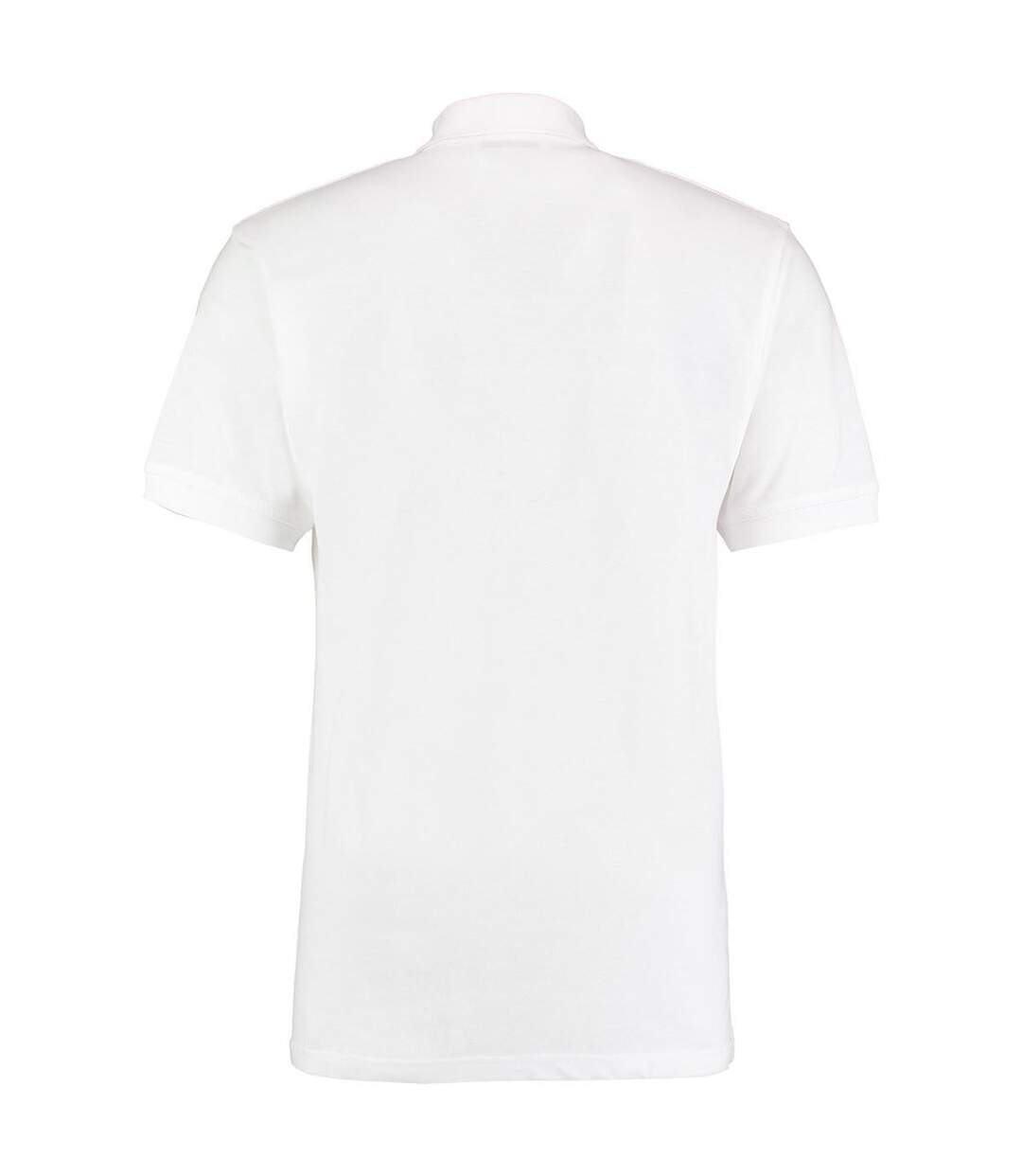 Polo À Manches Courtes Homme Blanc Kustom Kit-2