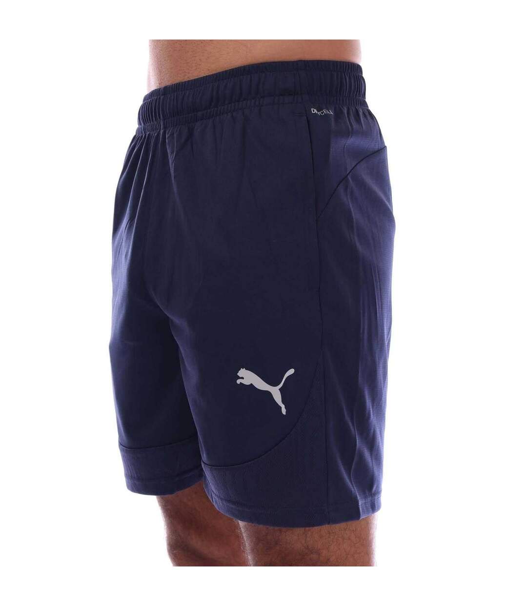 Short Entraînement Teamfinal Homme Bleu Marine Puma-3