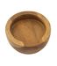 Vide-Poche en Teck Erusi 15cm Naturel-2