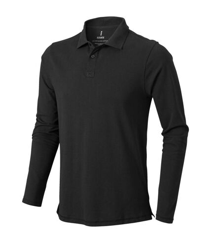 Elevate Oakville - Polo à manches longues - Homme (Anthracite) - UTPF1821