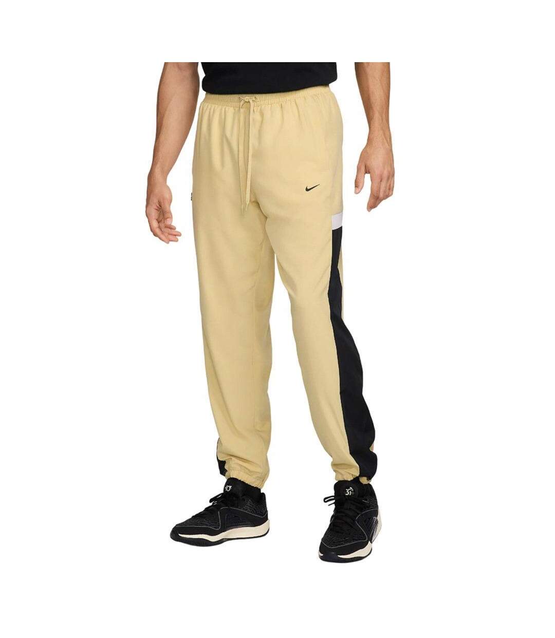 Jogging de basket beige homme nike icon dri-fit - l-1