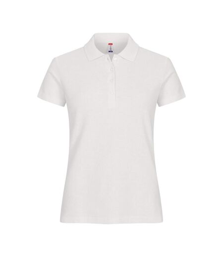 Polo Femme Blanc Cassé Clique