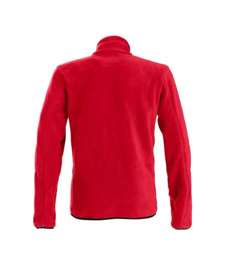 Mens Speedway Fleece Jacket Red Printer