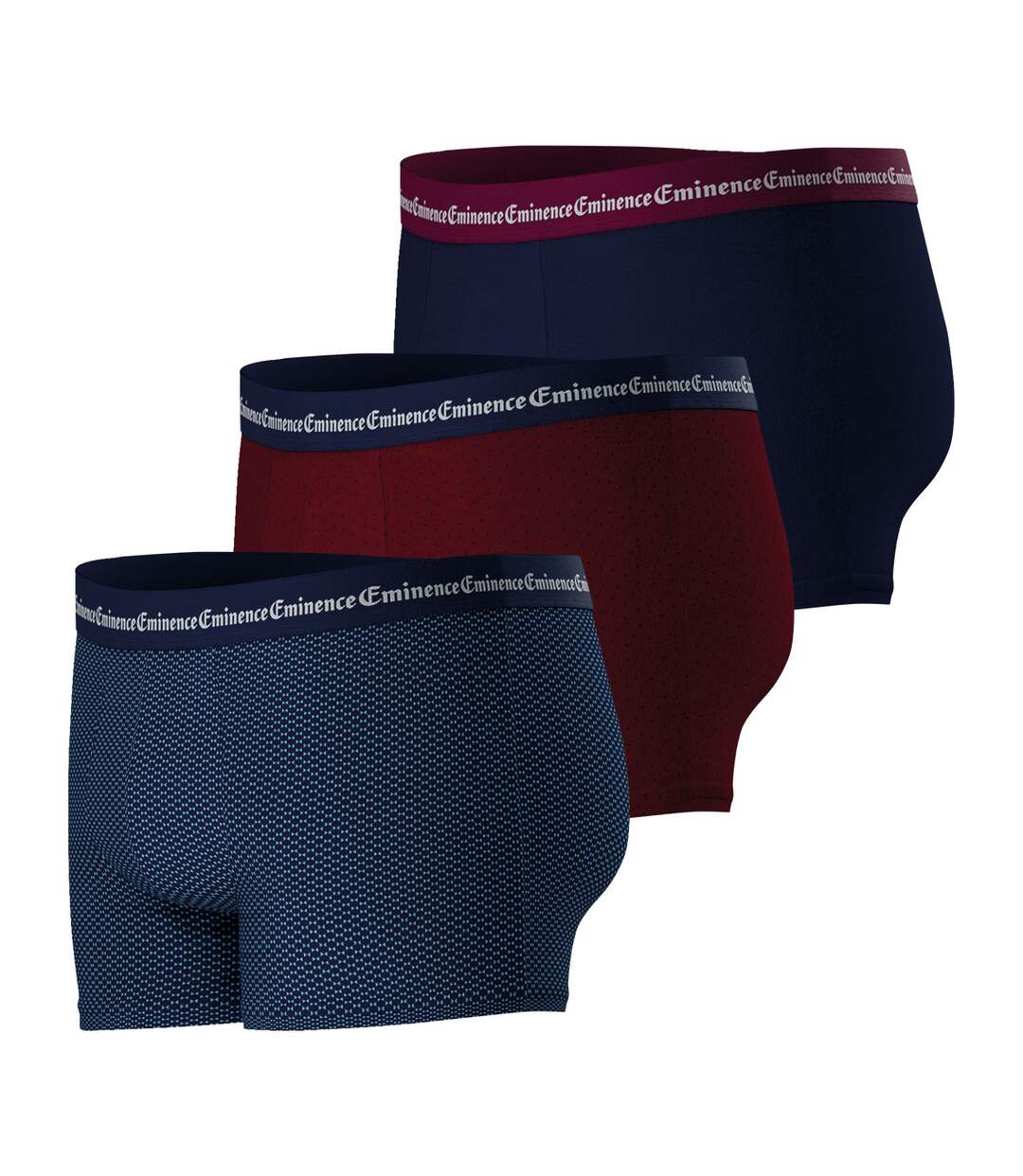 Lot de 3 boxers homme Business Print Eminence-3