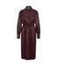 Robe Chemisier Mi-longue Dibanora Femme Rouge Boss-2