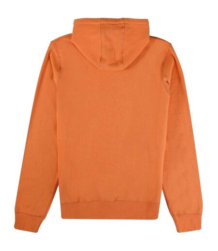 Sweat À Capuche Motif/style Petit Logo Active Homme Orange Rouille Aquascutum