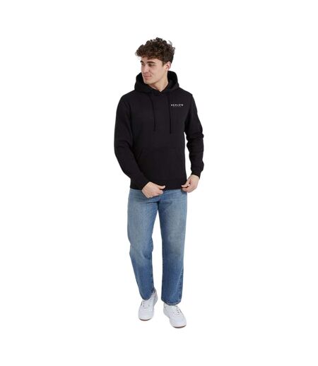 Mens henycore cotton hoodie black Henleys