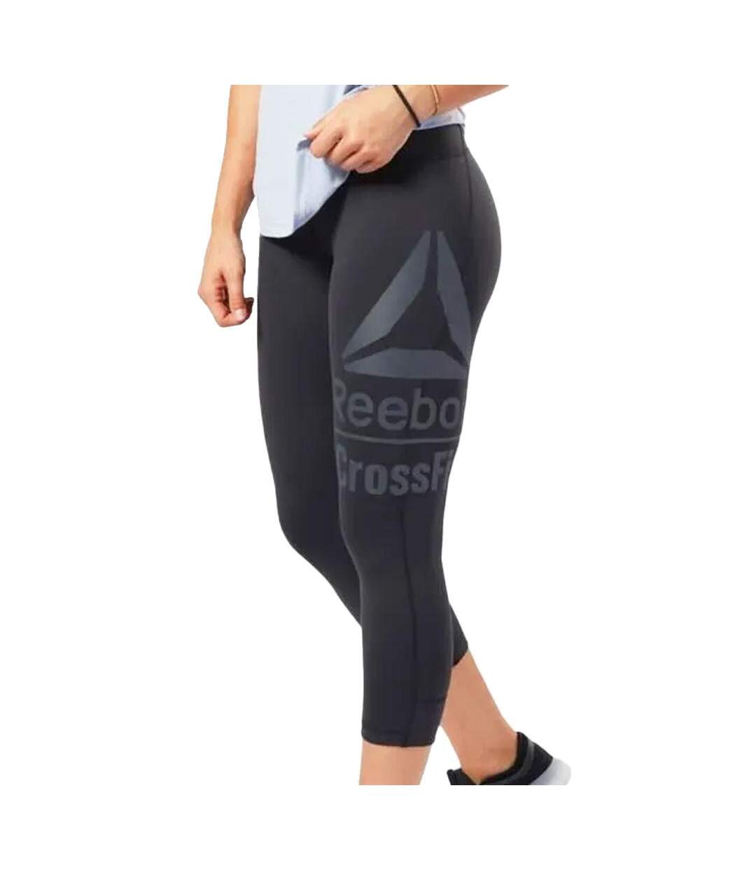 Legging Noir Femme Reebok Lux - S