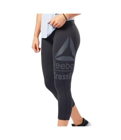 Legging Noir Femme Reebok Lux - L