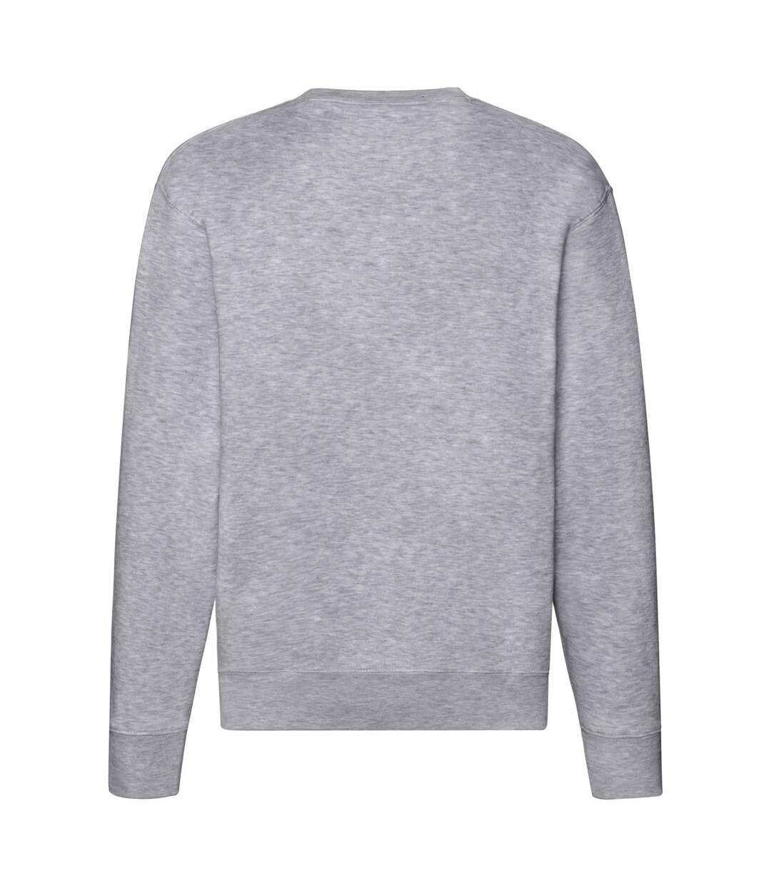 Mens Premium Set-in Sweatshirt Heather Grey Fruit Of The Loom-2