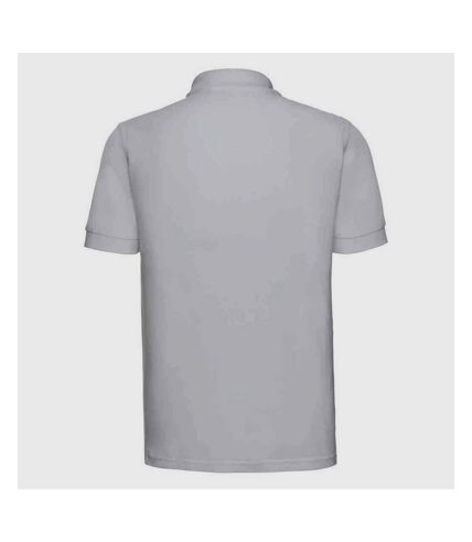 Russell Mens Ultimate Cotton Pique Polo Shirt (White) - UTPC6219