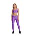 Legging Motif/style Brillant Heatgear Femme Violet Under Armour-4