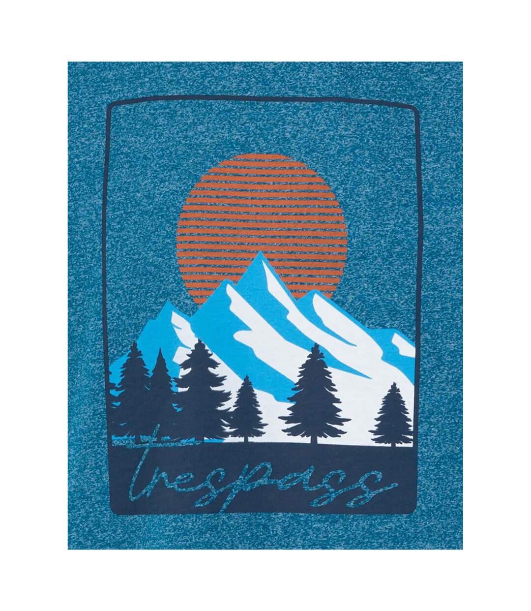 Mens Idukki T-shirt Bondi Blue Trespass-3
