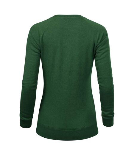 Sweat Merger Femme Vert Malfini