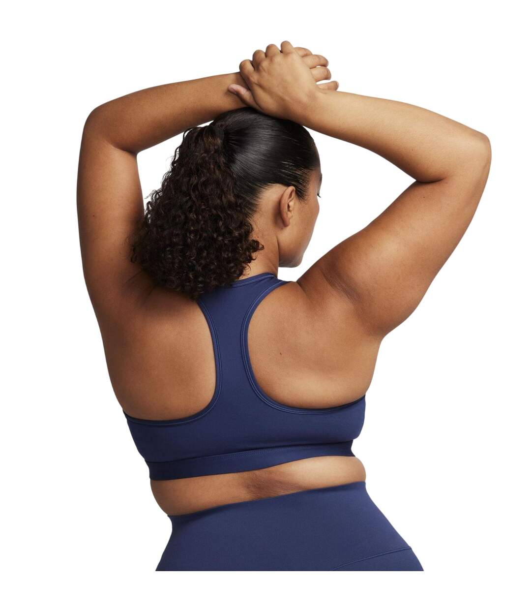 Brassière De Sport Femme Bleu Nuit Nike-2