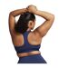 Brassière De Sport Femme Bleu Nuit Nike-2
