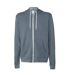 Canvas Unixex Zip-up Polycotton Fleece Hooded Sweatshirt / Hoodie Slate Heather Bella + Canvas-2